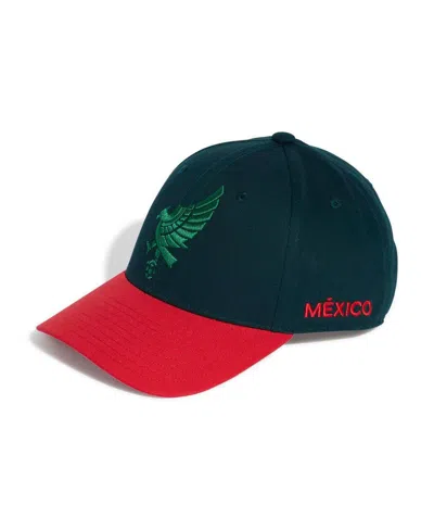 Adidas Originals Men's And Women's Green/red Mexico National Team Eagle Baseball Adjustable Hat In Multi