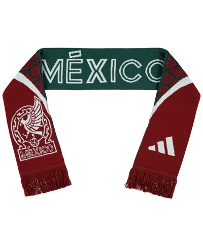 Adidas Originals Men's And Women's Mexico National Team Scarf In Burgundy