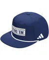 Adidas Originals Men's And Women's Navy Georgia Tech Yellow Jackets Locker Room Rope Adjustable Hat In Blue