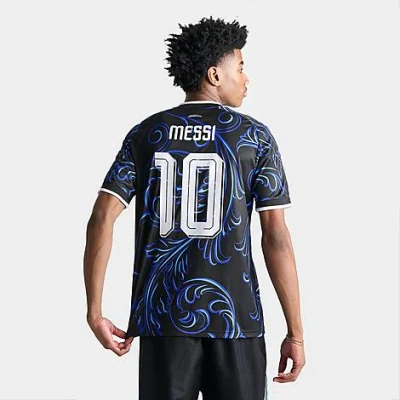 Adidas Originals Mens Adidas Argentina 26 Away Messi Jersey In Black
