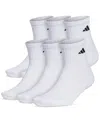 Adidas Originals Adidas 6-pack Superlite Quarter Socks In White
