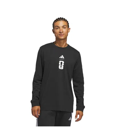 Adidas Originals Men's Black 2026 Fifa World Cup Graphic Long Sleeve T-shirt