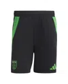 Adidas Originals Men's Black Austin Fc Home 2025 The Heartbeat Kit Authentic Shorts In Black