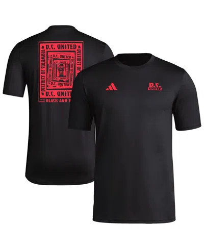 Adidas Originals Men's Black D.c. United Local Wrap T-shirt