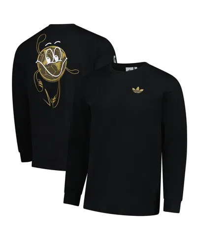 Adidas Originals Men's Black Juventus Culturewear Long Sleeve T-shirt