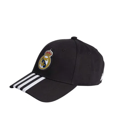 Adidas Originals Men's Black Real Madrid Team Dad Adjustable Hat