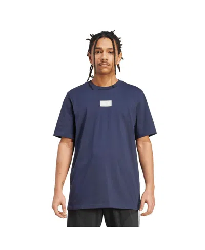 Adidas Originals Men's Blue Real Madrid Jersey Hook T-shirt
