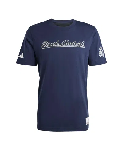 Adidas Originals Adidas Blue Real Madrid Us Pack T-shirt