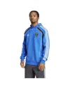 Adidas Originals Men's Blue San Jose Earthquakes 2025 Travel Pullover Hoodie In Blue
