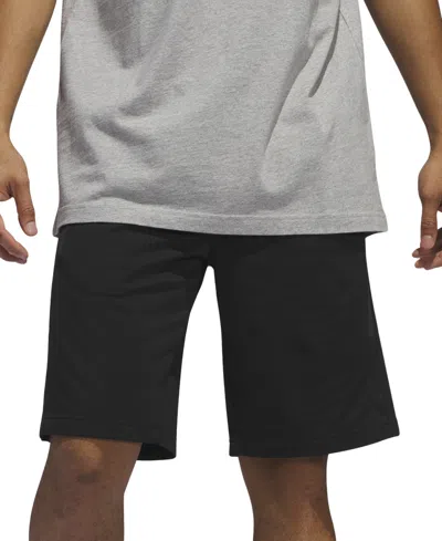 Adidas Originals Men's Essentials Colorblocked Tricot Shorts In Black,wht