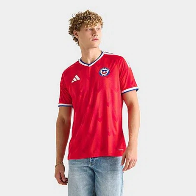 Adidas Originals Men's Chile Home Replica Soccer Jersey In Multi