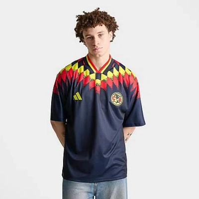 Adidas Originals Men's Club America Stadium Soccer Jersey In Blue