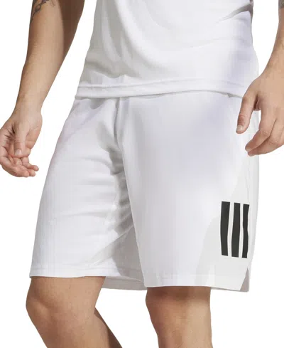Adidas Originals Men's Club Tennis Climacool Three-stripes 7" Shorts In White