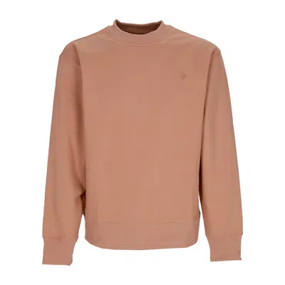 Adidas Originals Men's Contempo Crewneck Clay Strata Crewneck Sweatshirt In Brown