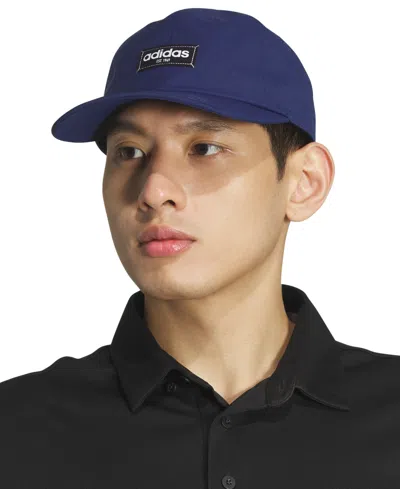 Adidas Originals Men's Court Relaxed Strapback Hat In Dark Blue,black,white