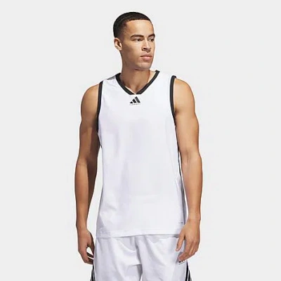Adidas Originals Men's Crazy Lite Basketball Jersey In White