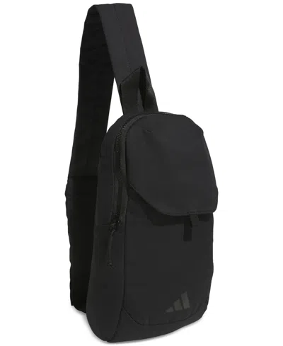 Adidas Originals Men's Essentials 3 Lightweight Sling Bag In Black