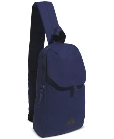 Adidas Originals Men's Essentials 3 Lightweight Sling Bag In Dark Blue
