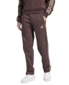 Adidas Originals Recycled Polyester Corduroy Wide Leg Pants In Shabrn