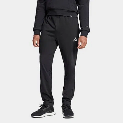 Adidas Originals Men's Essentials Small Logo Single-jersey Pants In Black