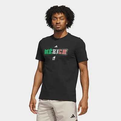 Adidas Originals Men's Fifa World Cup 2026 Mexico Home Graphic T-shirt In Gray