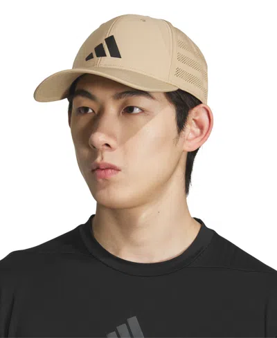 Adidas Originals Men's Gameday Stretch Performance Cap In Brown