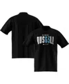 Adidas Originals Men's George Russell Black Mercedes-amg Petronas F1 Team Driver Wear T-shirt In Black