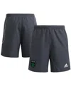 Adidas Originals Men's Gray Austin Fc 2025 Travel Shorts