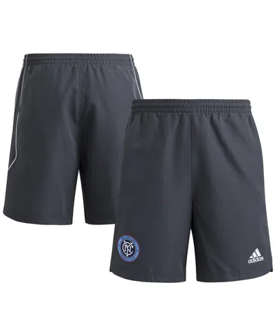 Adidas Originals Men's Gray New York City Fc 2025 Travel Shorts