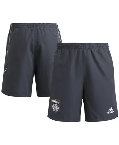 Adidas Originals Men's Gray San Diego Fc 2025 Travel Shorts