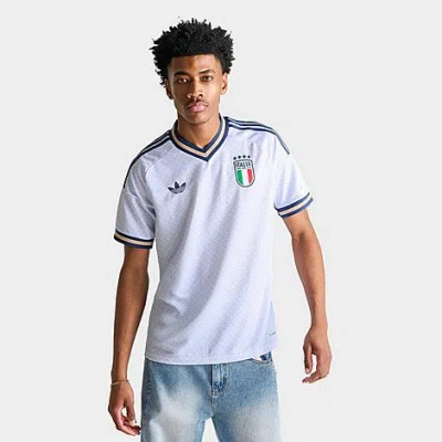 Adidas Originals Mens Italy Adidas Italy 26 Away Jersey In Black/blue