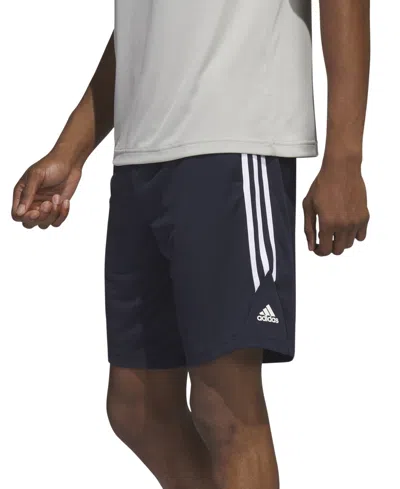 Adidas Originals Men's Legends 3-stripes 11" Basketball Shorts In Leg Ink,white