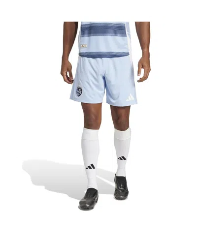 Adidas Originals Men's Light Blue Sporting Kansas City Home 2025 One Kc Authentic Shorts