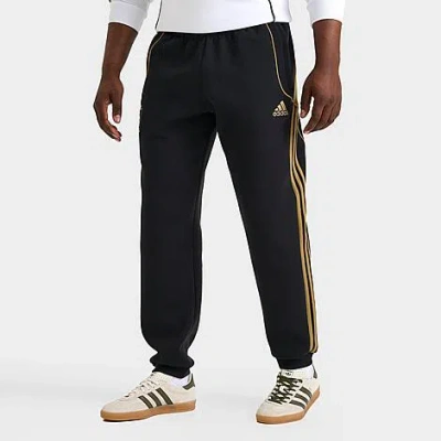 Adidas Originals Men's Los Angeles Fc Mls Travel Jogger Pants In Black