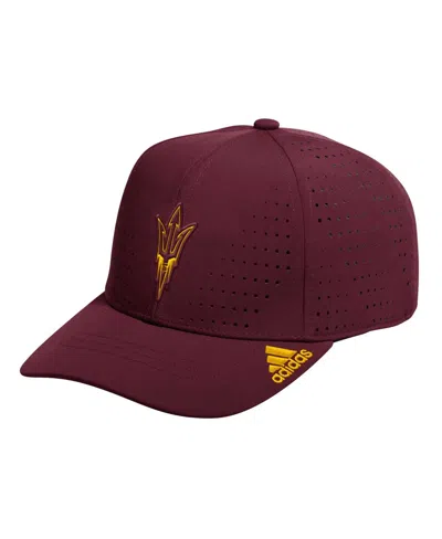 Adidas Originals Men's Maroon Arizona State Sun Devils Locker Room Perforated Adjustable Hat