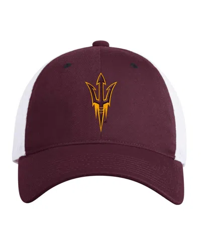 Adidas Originals Men's Maroon Arizona State Sun Devils Mascot Slouch Trucker Adjustable Hat