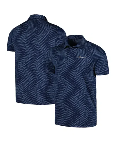 Adidas Originals Men's Navy The Players Ultimate365 Allover Print Polo In Conavy,prl