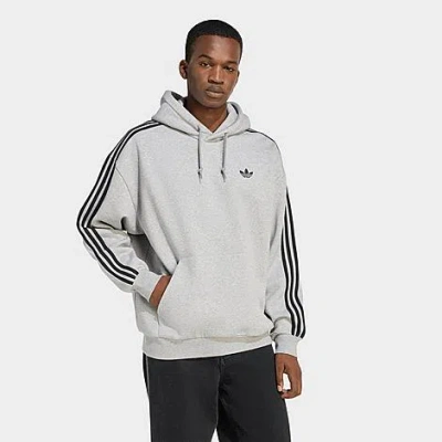 Adidas Originals Mens Adidas Adicolor Classics 3-stripes Hoodie In Medium Grey Heather