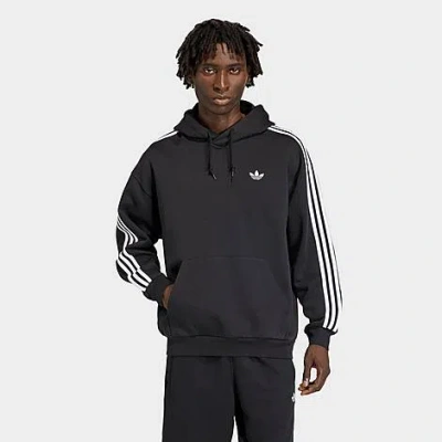Adidas Originals Men's Originals Adicolor Classics 3-stripes Pullover Hoodie In Black