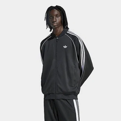 Adidas Originals Men's Originals Adicolor Classics Sst Loose Track Jacket In Black