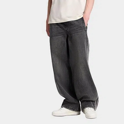 Adidas Originals Men's Originals Adilenium Teamgeist Denim Jogger Pants In Black