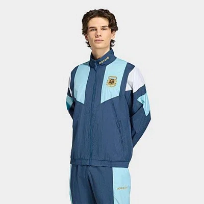 Adidas Originals Men's Originals Argentina Eqt Track Jacket In Blue