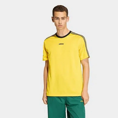 Adidas Originals Men's Originals Jacquard Jersey In Yellow