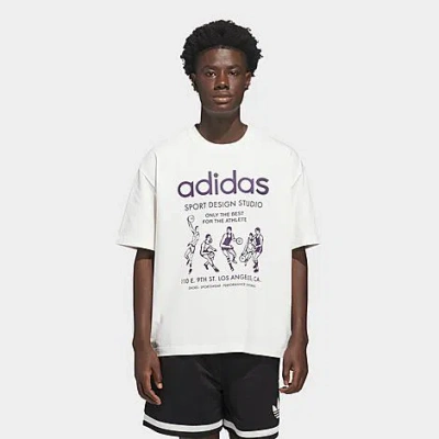 Adidas Originals Men's Originals Only The Best Graphic T-shirt In White