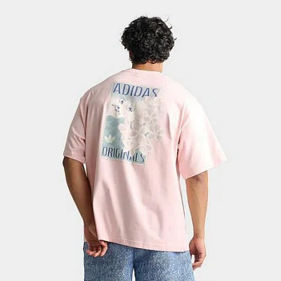 Adidas Originals Men's Originals Summer Graphic T-shirt In Pink