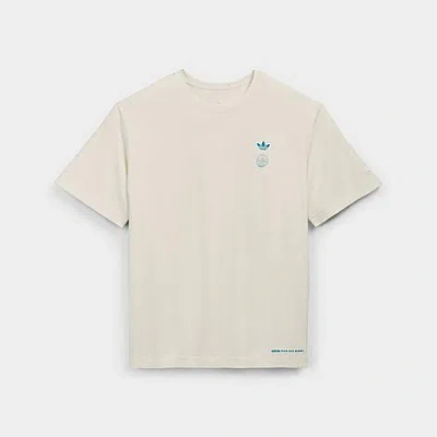 Adidas Originals Men's Originals X Bad Bunny Dtmf Buenos Aires Graphic Oversized Heavyweight T-shirt In Neutral