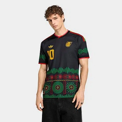 Adidas Originals Men's Originals X Bob Marley Jamaica 26 Away Replica Soccer Jersey In Multi