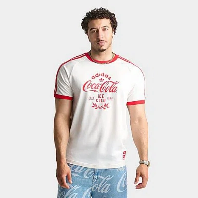 Adidas Originals Adidas X Coca-cola Classic Sport Cali Tee In White