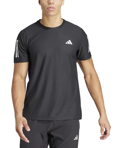 Adidas Originals Mens Adidas Own The Run Short Sleeve T-shirt In Black