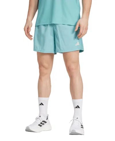 Adidas Originals Mens Adidas Own The Run Shorts In Blue